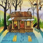 Cabin Accent & Decor Tile Robin Wethe Altman Lodge Art RWA046AT New. Price: $79.95.