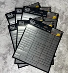 6X Brushed Silver Tile Main Street Wall Creations Peel & Stick Removable Decal New. Price: $9.99.