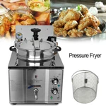 Preasion 16L High Pressure Fried Chicken Machine 110V Fryer Cou New. Price: $712.58.