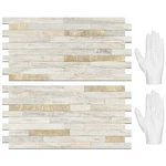 Stickgoo 20 Sheets Peel And Backsplash Tile, On For Kitch New. Price: $64.28.
