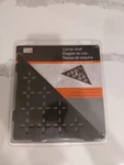 Schluter Systems Triangular Corner Shelf-e Floral Design Matte Black SES1D5MGS New. Price: $75.00.
