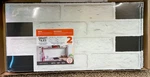 Smart Tiles Brik Zurich Xl Matte Peel & Stick 3D Vinyl Lot Of 12 Sealed New. Price: $90.00.