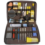 Comprehensive Professional Watch Tool Repair Servicing Kit - Leather Case HT1515 New. Price: $118.75.