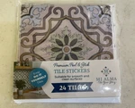 Mi Alma X Vinyl Peel/stick Mosaic Tile, Set Of 24", Multi-color C50 New. Price: $25.00.