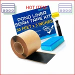 Rekven Pond Liner Seam Tape Kit - 30 Feet X Inch Double Sided Butyl New. Price: $53.40.