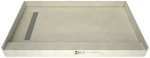 Tile Redi RT3648L-PVC Trench 48" X 36" Rectangular Shower Chrome New. Price: $859.00.