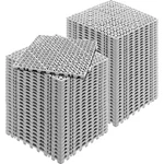Interlocking 55PCS Grey, Drainage Tiles 0.6 Splicing, Soft Pvc New. Price: $149.83.