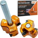 Pvc Pipe Reamer Triforce - With Tungsten Carbide Blades Video Tutorial + User New. Price: $29.55.