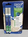 Grout Pen Light Grey Tile Paint Marker: Colorant W/ Extra Tips New. Price: $12.00.