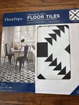 Floorpops Parla Peel And Stick Tiles Pack Of 10- New In Box. Price: $18.36.