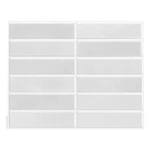 Umedol Peel And Stick Backsplash 10-SHEETS Of 11.42'' X 9'' Self-adhesive New. Price: $57.05.