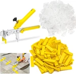 Tile Leveling System 1/32 Kit, 600PCS Leveler Spacers CLIPS+200PCS Reusable New. Price: $59.99.