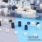 Glarks 180PCS Nylon Round Spacer Assortment Kit For M6 Screws, Electrical Outlet New. Price: $14.91.