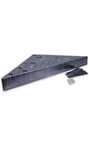 Goof Proof Shower Corner Seat Built-in Slope And Levels Heavy-duty Black New. Price: $65.99.