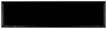 Cruz Bay Studio MKT6 Facet - 3" X 12" Brick Wall Tile Glossy Black New. Price: $52.51.