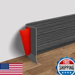 Fonuno Vinyl Wall Baseboard Molding Trim 4 Flexible Self Adhesive Rubber New. Price: $204.73.