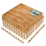 Sorbus Wood Grain Floor Tiles Foam Eva Interlocking Mats, 80, 120, 144 Sq Ft New. Price: $115.99.