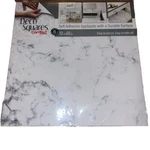 Carrara Marble Grey Con-tact Deco Squares X12 Six Count Vinyl Tiles Stick New. Price: $11.97.
