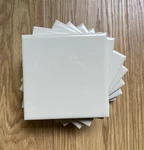 Daltile Semi-gloss Almond Ceramic Wall 4- 1/4" Color #0135 X 8 New. Price: $26.00.