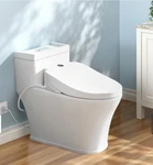 Electronic Bidet Seat Yulika For Elogated Toilet With Remote And Heated Mode New. Price: $230.00.