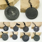 Natural Shungite Stone Pendant Cut Original Reiki Healing Crystal Russia Gift New. Price: $7.99.