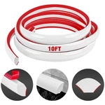 10 Ft White Flexible Quarter Round Molding Peel And Stick Wall Corner Trim Usnew. Price: $22.99.
