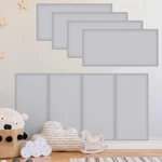 Hahafelt 4 Pack Wall Padding For Playroom Peel And Stick Headboard 15.75" X 7.87 New. Price: $52.28.