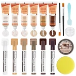 Wood Furniture Repair Kit - 6 Oak Color Fillers With Touch Up Markers ... New. Price: $17.75.
