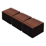 30 Pcs Acacia Interlocking Deck Tiles 12" X Outdoor Flooring Patio Pool Side New. Price: $99.99.