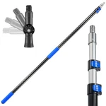5-12 Ft Telescoping Paint Roller Extension Pole With Angle Adaptor Feet New. Price: $41.07.