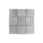 Floorpops 11.8-IN By Straight Groove Light Grey Interlocking Deck Til... New. Price: $60.52.