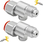 Pack 235486 7/8 Inch Airless Paint Spray Gun Swivel Joint Compatible Silver New. Price: $23.96.