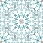 Floorpops FP2949 Radiance Peel & Stick Tiles, Blue New. Price: $18.67.
