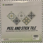 Jeedeson Peel And Stick Wall Tiles Green 2 Pack As Shown Open. Price: $29.14.