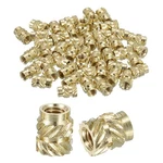 Uxcell Knurled Insert Nuts, 100PCS M3 6MM Od 5MM, Brass New. Price: $15.71.