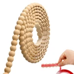 Leinuosen Flexible Molding Trim Peel And Stick Wall Decor Bead Pearl Diy 10FT New. Price: $32.98.