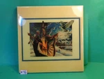 Thunder God Tile By Thierry Chatelain, X 7/8", Leanin' Tree (used/euc). Price: $24.99.