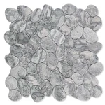 Cruz Bay Studio XC3 Coin Marble - 11" Pebble And Rock Floor Grey New. Price: $140.76.