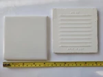 4.25X4.25" White Wall Kitchen Bathroom Ceramic Tile Vintage American Olean Nos New. Price: $8.88.