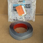 ART3D Gray Peel And Stick Pvc Trim Flexible Wall 1.57 In. Baseboard Molding Roll Open. Price: $20.00.