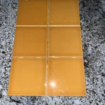 6 Pcs. Mustard Seed KK04 Ceramic Tiles Daltile 4-1/4" New Free Shipping Usa Open. Price: $30.00.