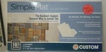 Simple Mat Tile Setting 46005 Coverage About 9.5 Square Feet 8 Sheets Open. Price: $15.00.