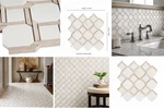 Msi Marbella Lynx Marble Mosaic Tile Sheet 12X12 Polished Floor Wall Backsplash New. Price: $9.23.