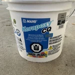 Mapei Kerapoxy Cq Pewter #5002 Premium Epoxy Grout And Mortar 1 Gallon Full Kit New. Price: $40.00.