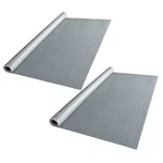 13X5 Ft Garage Floor Mat Roll Diamond Pattern Car Parking Protect Cover 2 Packs New. Price: $219.90.