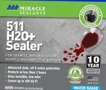Miracle Sealants 511 H2O Plus Penetrating Sealer New. Price: $33.03.