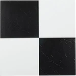 Sterling Self Adhesive 12-INCH Vinyl Floor Tiles, 20 X 12", Black An New. Price: $57.52.