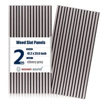 Woven Sound Wood Panels For Wall, Functionality And Durability, Enhanced Acou... New. Price: $105.22.