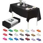 Evershine (12-PACK Heavy Duty Plastic Covers Tablecloth (reusable) (rec... New. Price: $35.63.