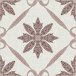 Jamila Burgundy Peel And Stick Floor Tiles, FP6299 New. Price: $34.70.